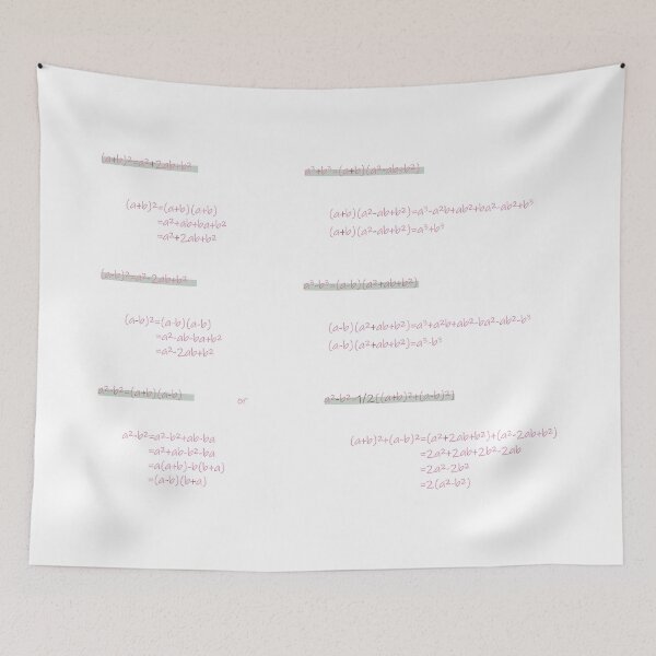 Item preview,  Polynomial formulas-pack of stickers designed and sold by CSouissi.
