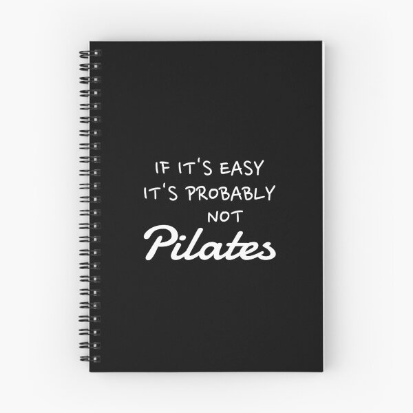 Item preview, If it’s easy it’s probably not pilates, Pilates lover, Pilates practice designed and sold by cyhdesign.