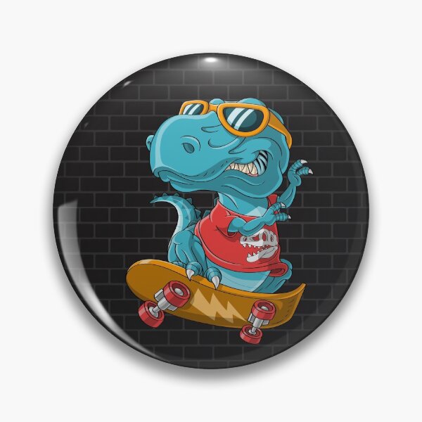 Item preview, Cool T-Rex Skater designed and sold by kalud-zoldyck.