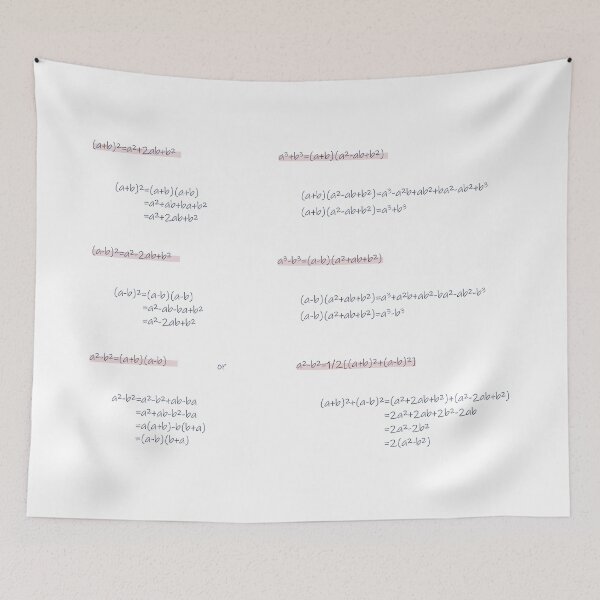 Item preview,  Polynomial formulas-pack of stickers designed and sold by CSouissi.