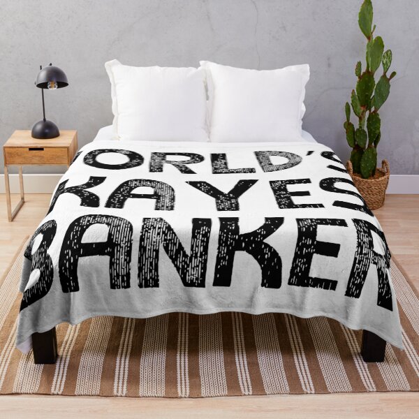 Item preview, World's Okayest Banker designed and sold by artworkbyevie1.
