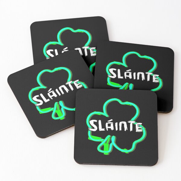 Item preview, irlandés Shamrock Slainte designed and sold by badlydrawnbabe.