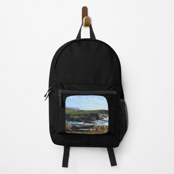 Item preview, Orkney Islands, Yesnaby Cliffs, Scotland ~ "We're not remote ... everyone else is." designed and sold by Orkneyology.