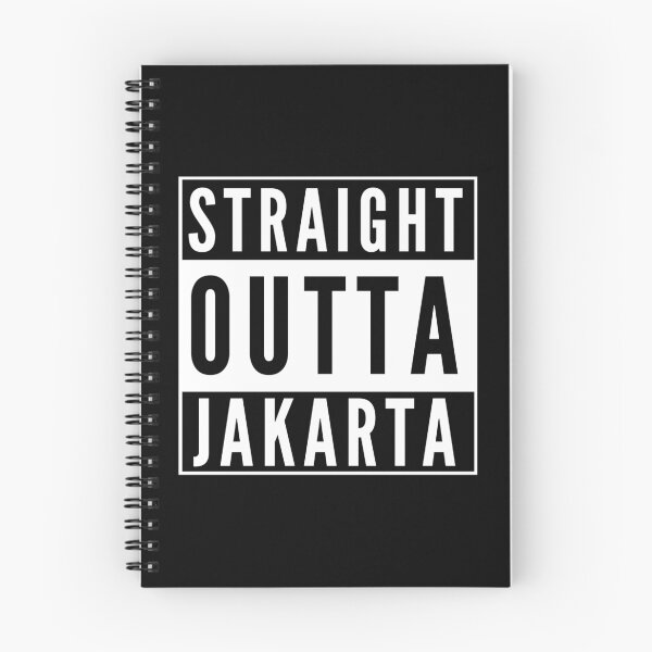 Item preview, Straight Outta Jakarta designed and sold by flylikeakiwinz.