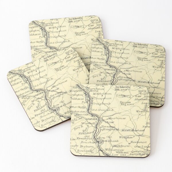 Item preview, STOW & surrounding area map, 1898 designed and sold by yourscotborders.