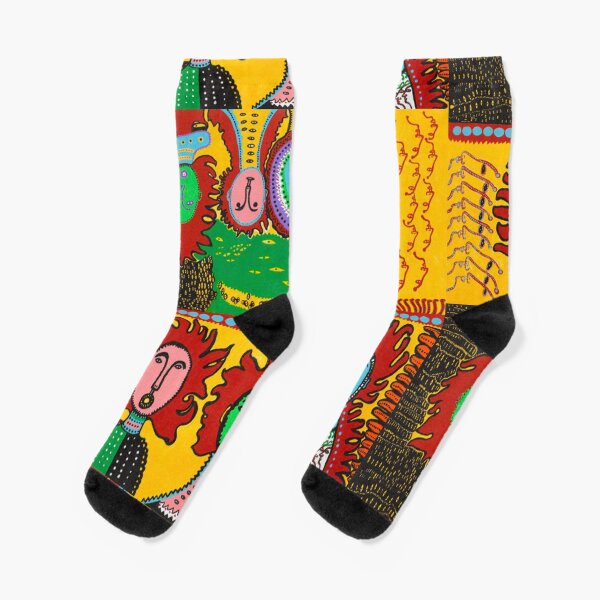 Yayoi Kusama Art 5 Socks