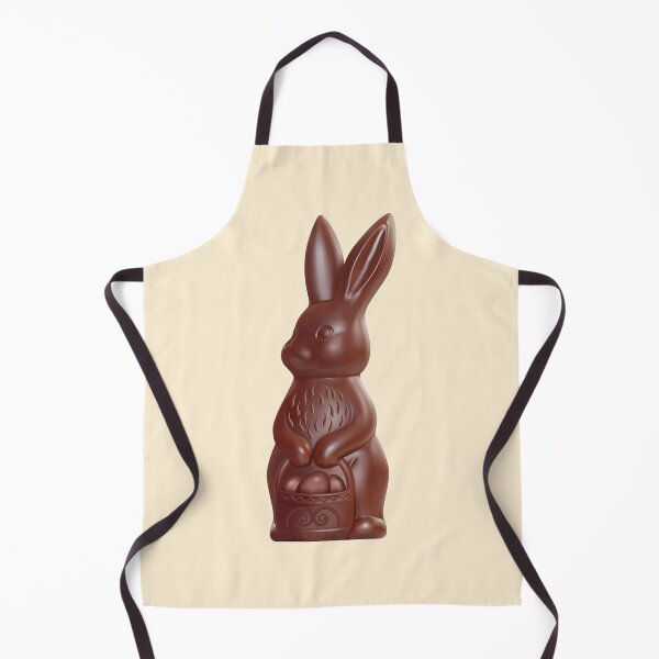 Item preview, Chocolate Easter Bunny Holding An Easter Egg Basket designed and sold by Alicia Chee.