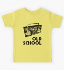 Old School - Boom Box Kids Tee
