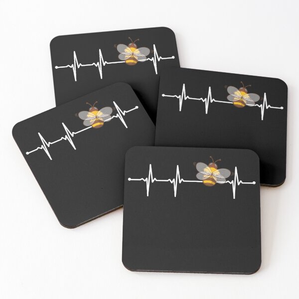 Item preview, Heartbeat Bee Beekeeper Honey Bees designed and sold by Space Art.