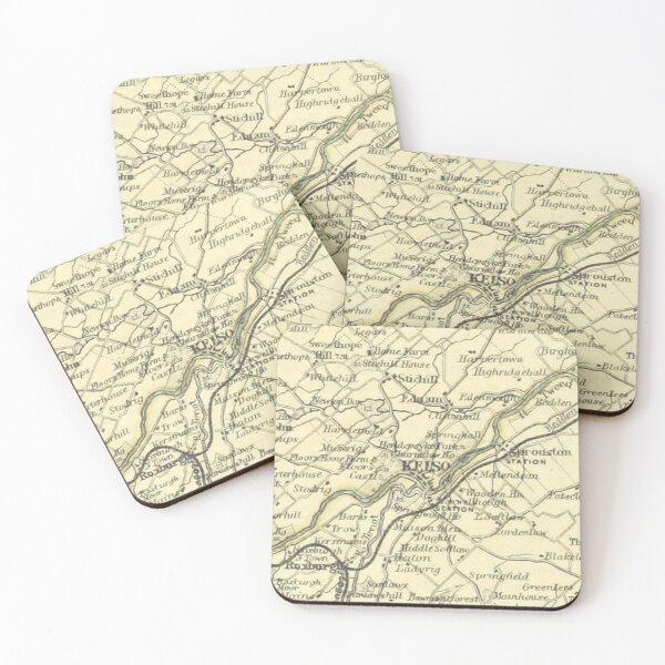 Item preview, KELSO & surrounding area map, 1898 designed and sold by yourscotborders.