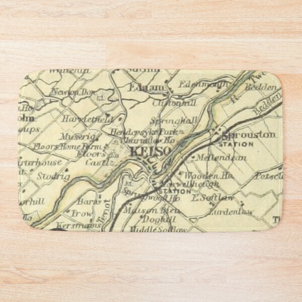 Item preview, KELSO & surrounding area map, 1898 designed and sold by yourscotborders.
