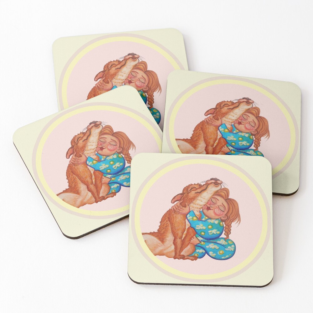 Item preview, Coasters (Set of 4) designed and sold by Valentinathebee.