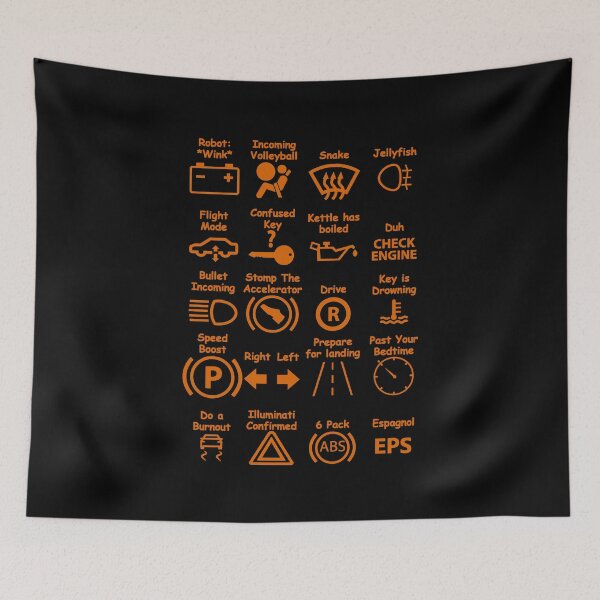 Item preview, Funny Car Dash Icons  designed and sold by DannyAndCo.