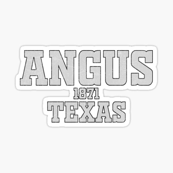 Artikel-Vorschau von Angus Texas Angus Texas, designt und verkauft von WildRagsTees.