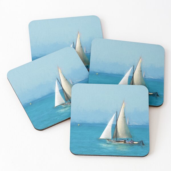 Item preview, Sailingboat on the blue sea designed and sold by marina63.