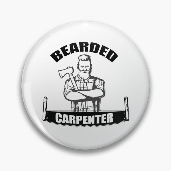 Item preview,  best bearded carpenter design designed and sold by BrokeHustler.