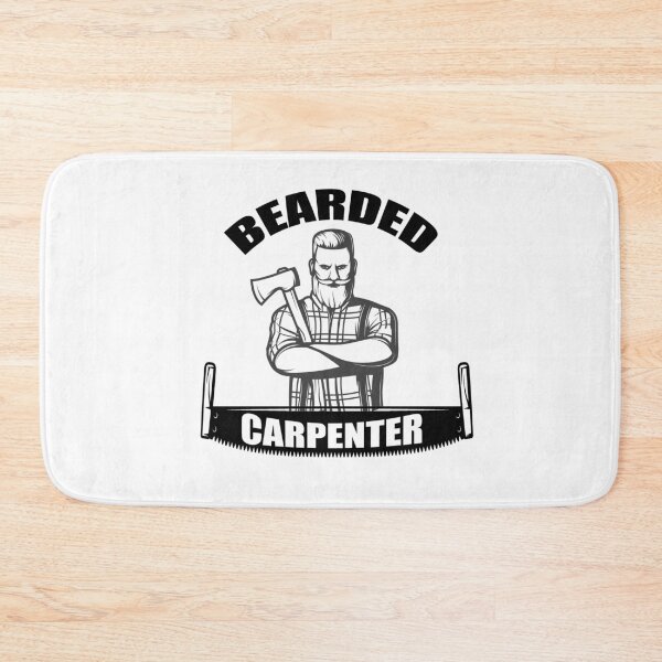 Item preview,  best bearded carpenter design designed and sold by BrokeHustler.