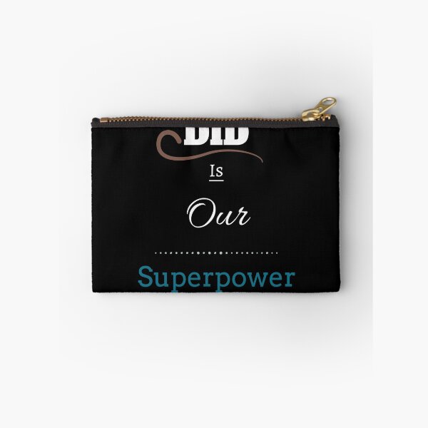 Item preview, DID Is Our Superpower White/Blue designed and sold by GladBlackLamb.