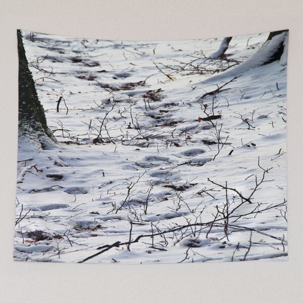 Item preview, Tracks in the snow designed and sold by frankuffmann.