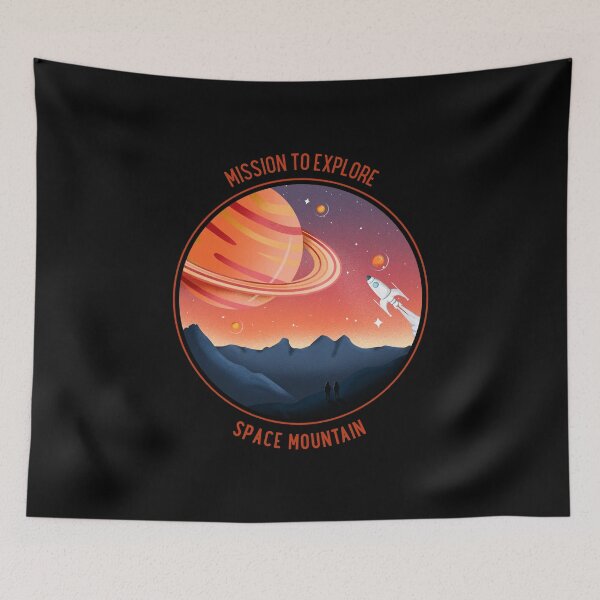 Item preview, Space Mountain Tomorrowland designed and sold by QuirkyKingdom.