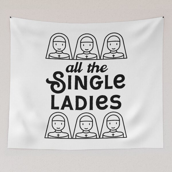 Item preview, Funny all the single ladies designed and sold by DesignsByRisa.