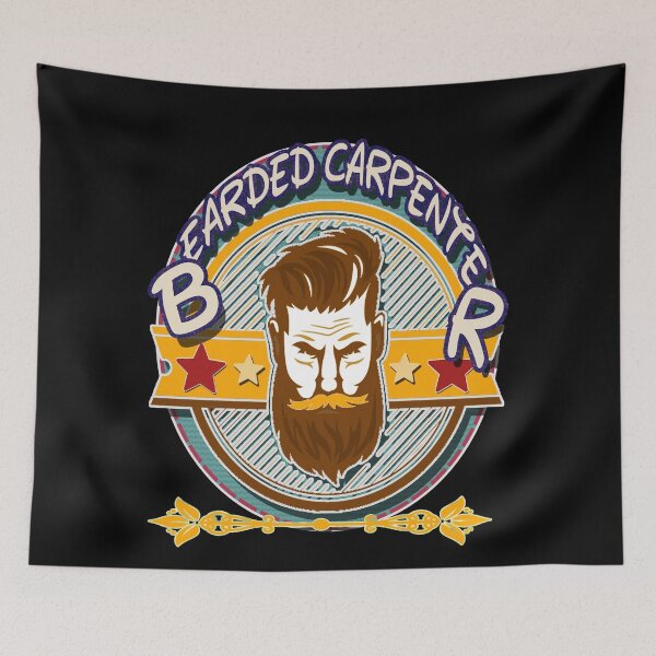 Item preview,  bearded carpenter designed and sold by hakiseller.