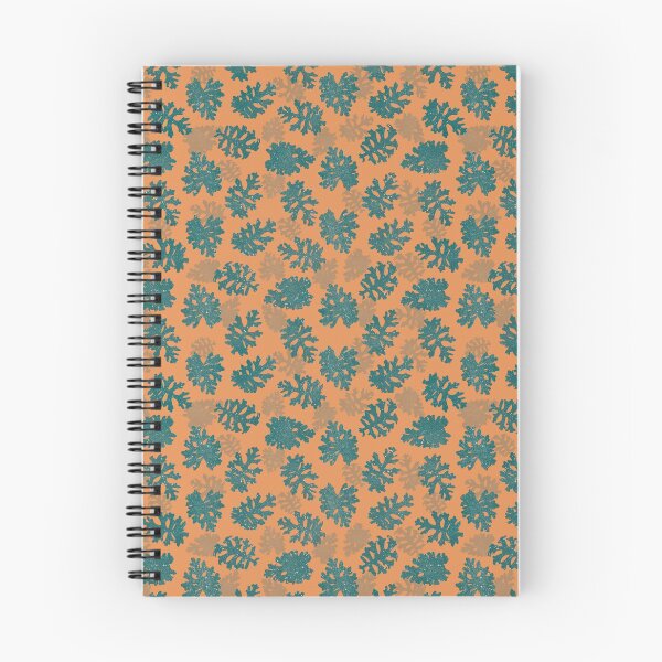 Item preview, Wild leaves orange and blue designed and sold by Lili S.
