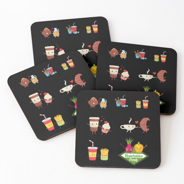 Item preview, Fast Food Animal Funny Cute Sticker Pack  designed and sold by Tatt-Hooligans.