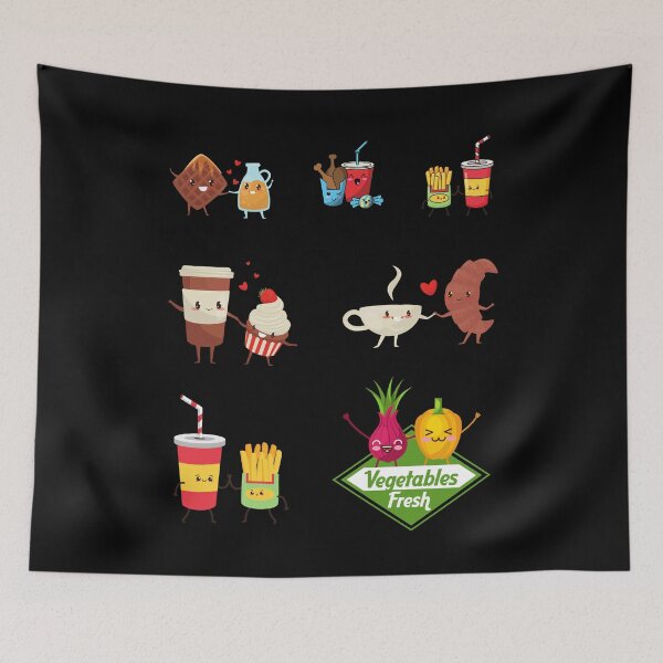 Item preview, Fast Food Animal Funny Cute Sticker Pack  designed and sold by Tatt-Hooligans.
