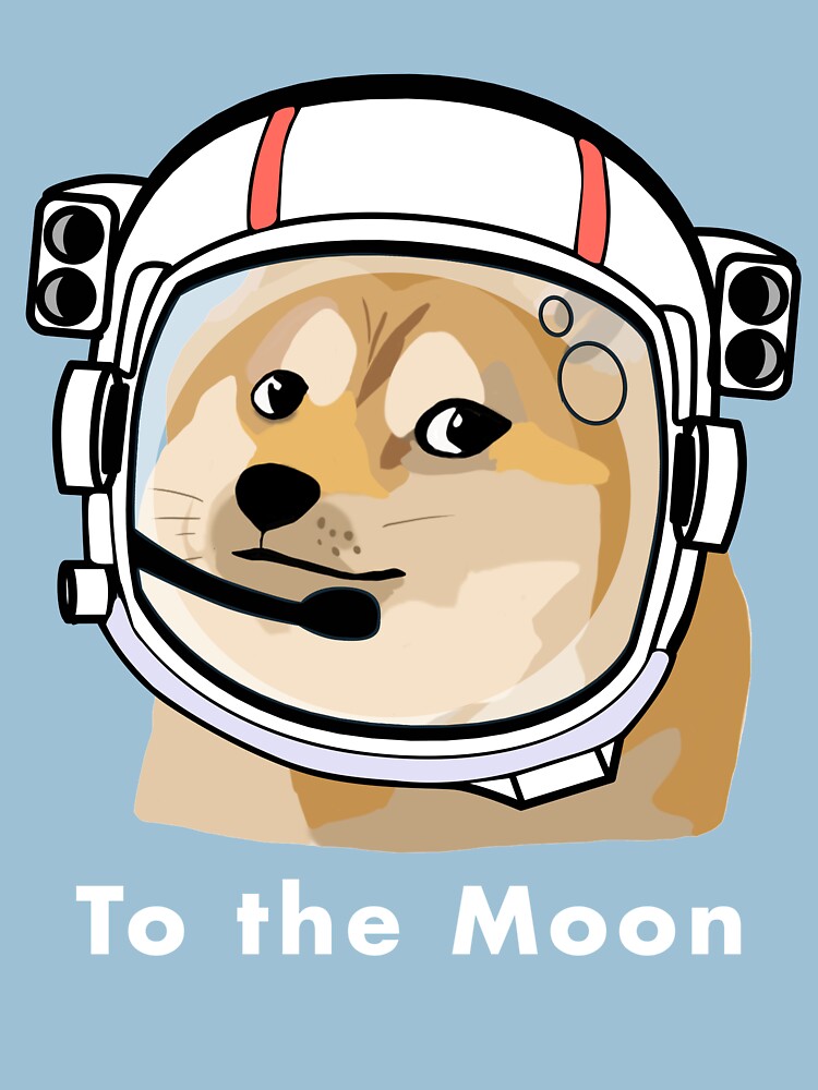 Doge to the moon by PopularTheory