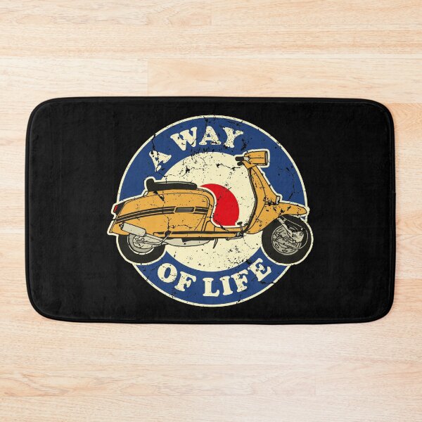 Item preview, A way of Life - Aged Scooterist Mod Design with Lambretta designed and sold by peterpaz.