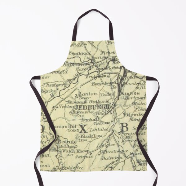 Item preview, JEDBURGH & surrounding area map, 1898 designed and sold by yourscotborders.