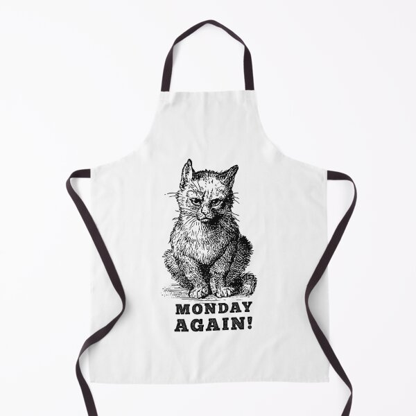 Item preview, Monday disappointed cat designed and sold by Ziyodus.