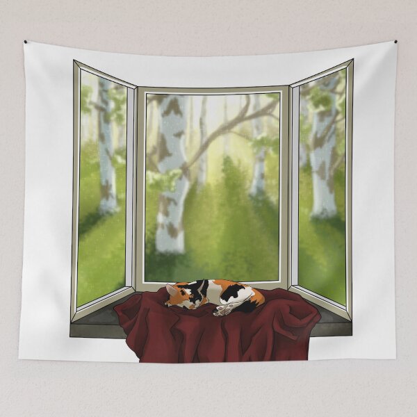 Item preview, Sleeping beauty calico cat designed and sold by Kristoffersson.