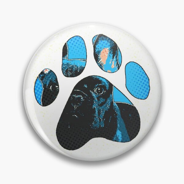 Item preview, Buckó Frenchie / Paw 1 (arte pop 1) designed and sold by BuckoFrenchie.