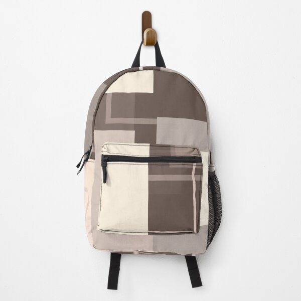Item preview, Geometric Squares - Chocolate and Cream designed and sold by Cato99.