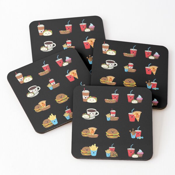 Item preview, Fast Food Animal Funny Cute Sticker Pack  designed and sold by Tatt-Hooligans.