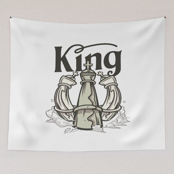 Item preview, Chess king designed and sold by getgr4phicz.