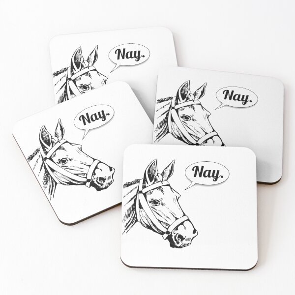 Item preview, Horse says nay designed and sold by FaruqFront.