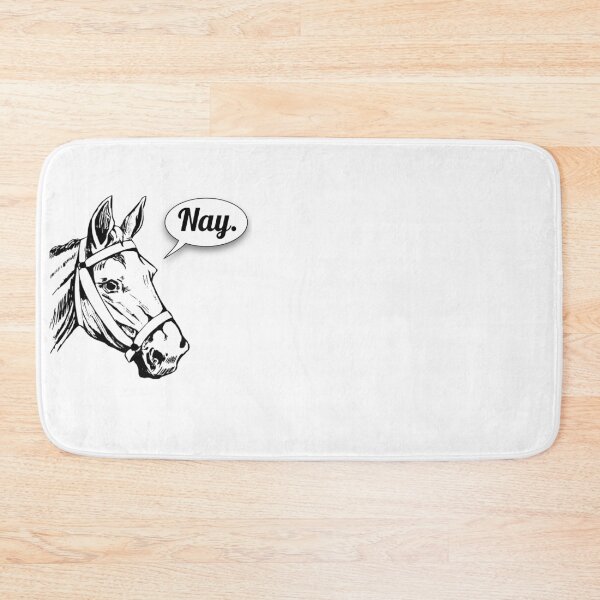 Item preview, Horse says nay designed and sold by FaruqFront.