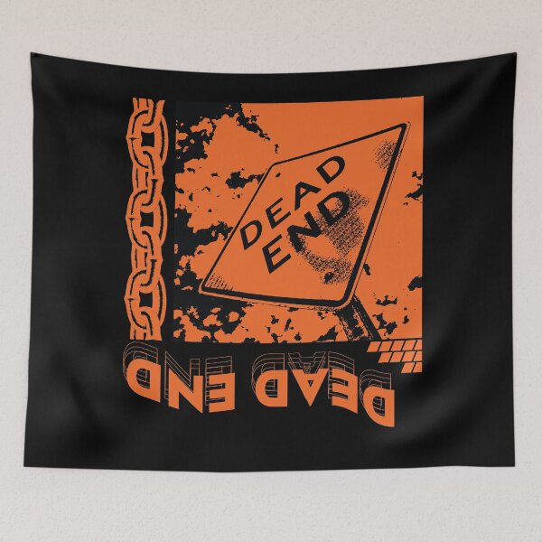 Item preview, Dead end orange streetwear design designed and sold by ItsMemeMachine.