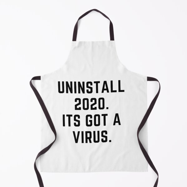 Item preview, "UNINSTALL 2020, ITS GOT VIRUS" sarcastic quote  t shirt [P-Q 31][581]  designed and sold by HIPNOTIZAR  CRAFTS.