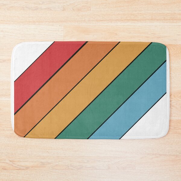 Item preview, Retro rainbow stripes designed and sold by SJAPhoto.