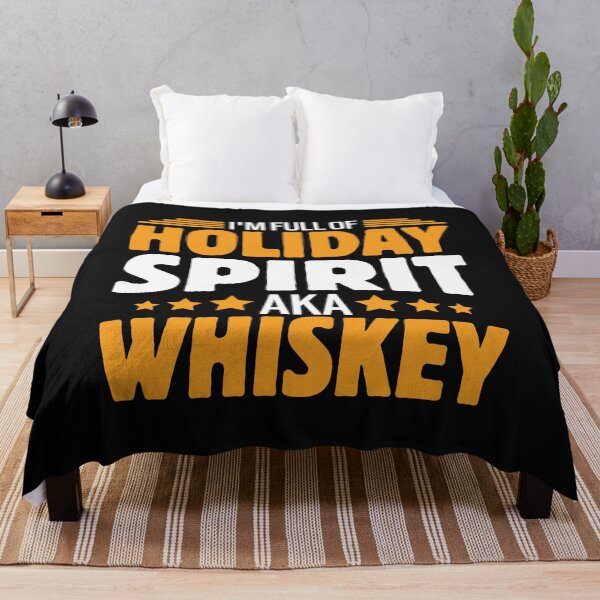 Item preview, I'm Full Of Holiday Spirit Aka Whiskey designed and sold by mteehut.