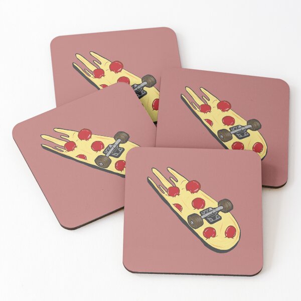 Item preview, Pizza Skateboards Art Fans Lovers designed and sold by MOUNIROPRINT.