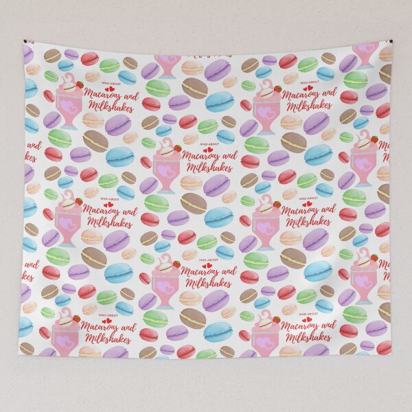 Item preview, MAD ABOUT Macarons and Milkshakes designed and sold by zanybay.