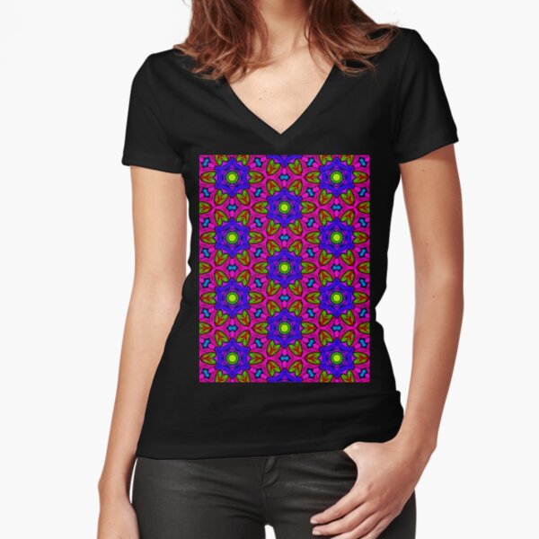 Fitted V-Neck T-Shirt