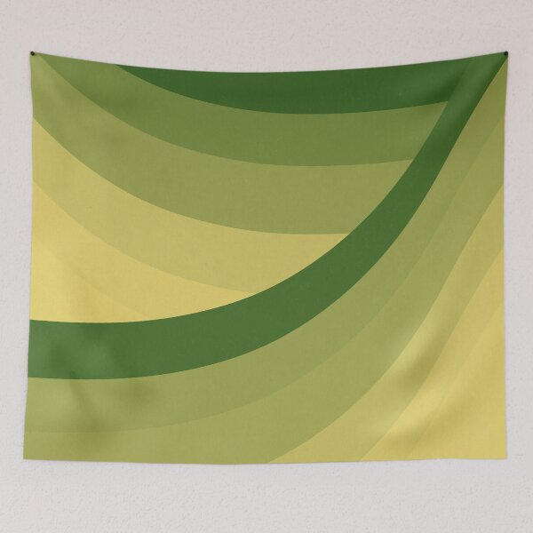 Item preview, Retro Pattern in Green and Yellow Design 561 designed and sold by Artnigel.