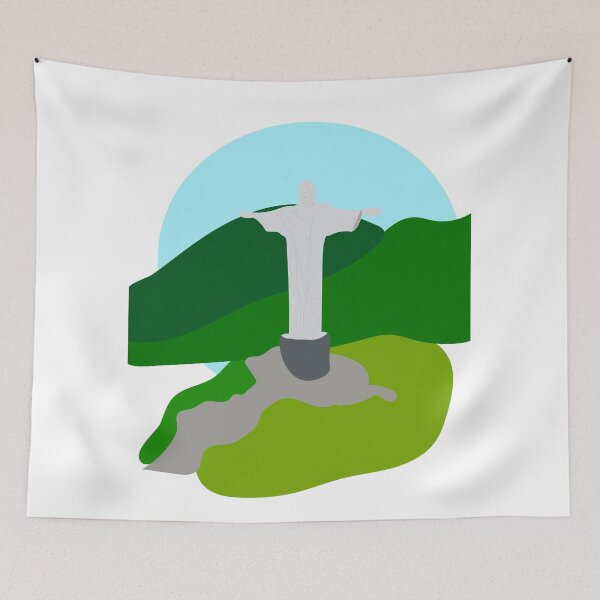 Item preview, Cristo Redentor Rio de Janeiro designed and sold by Gabrielle Freitas.