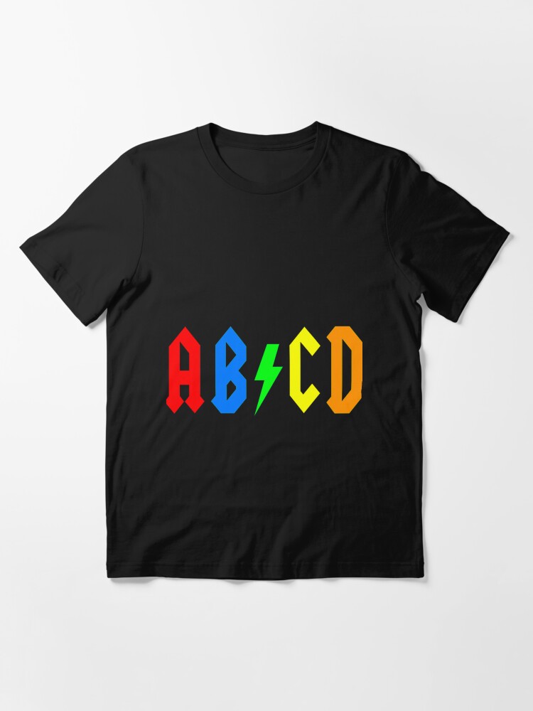 abcd toddler shirt